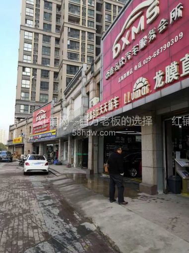 高新区锦业路150平临街商铺业主直租