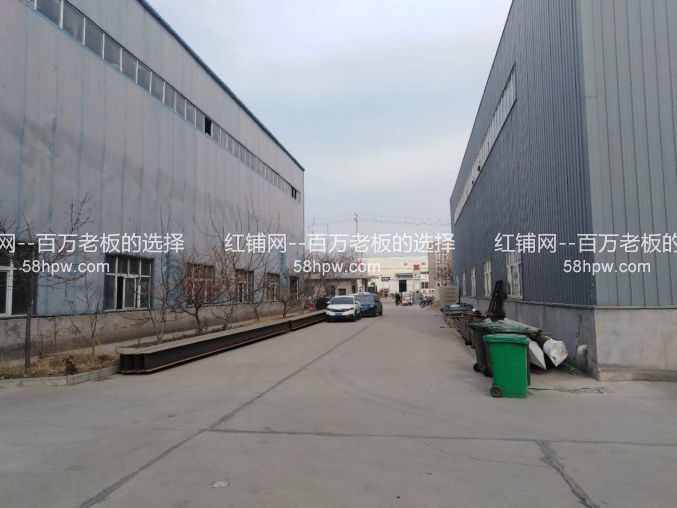 包茂高速入口处800平标准厂房可架行车