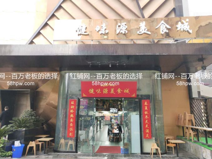 高新区光德路350平美食城档口招租