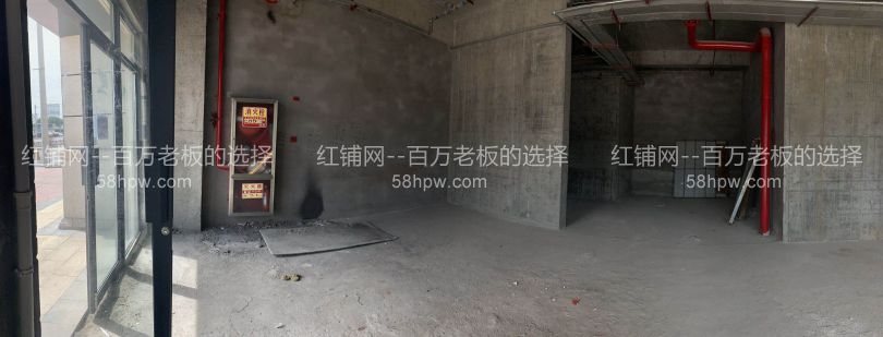 高新区华洲城103平三门头临街旺铺出租