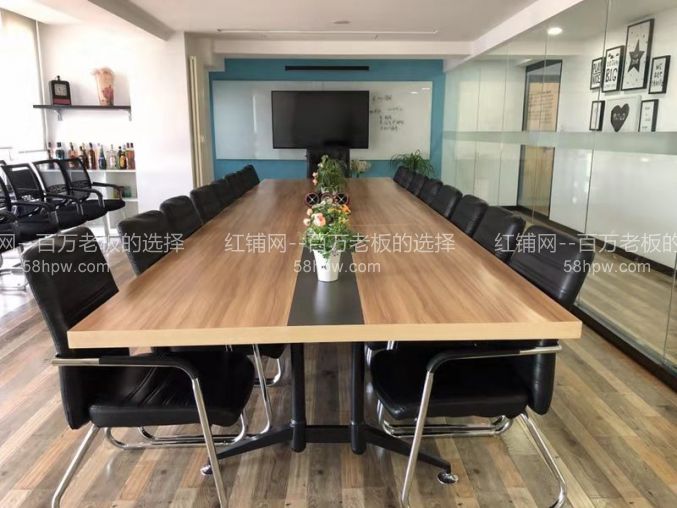 雁塔区含光路怡和国际500平精装写字间可分割出租