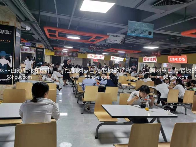 灞桥区半坡路饱食捷美食少量档口对外招商