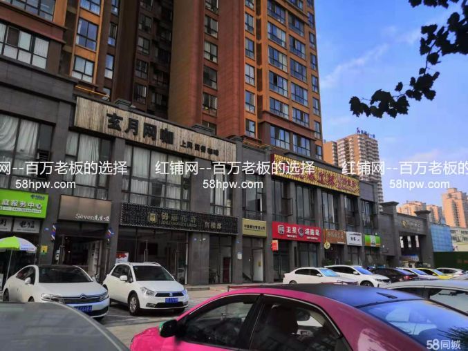 渭城区文汇西路215平成熟临街空铺出租