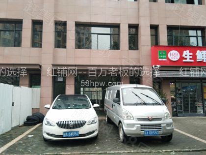 灞桥区香榭水岸74平临街空铺出租餐饮可做