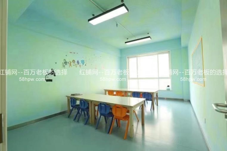 雁塔区翠华路小学旁524平精装培训机构出租（可短租