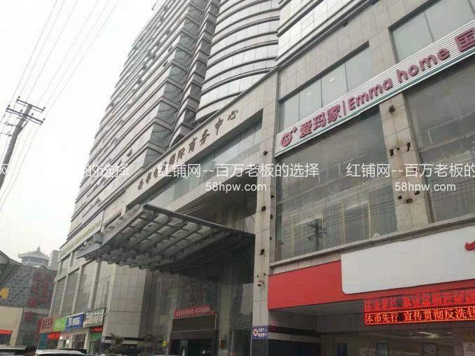 碑林区长乐公园地铁口附近155平精装修写字间出租