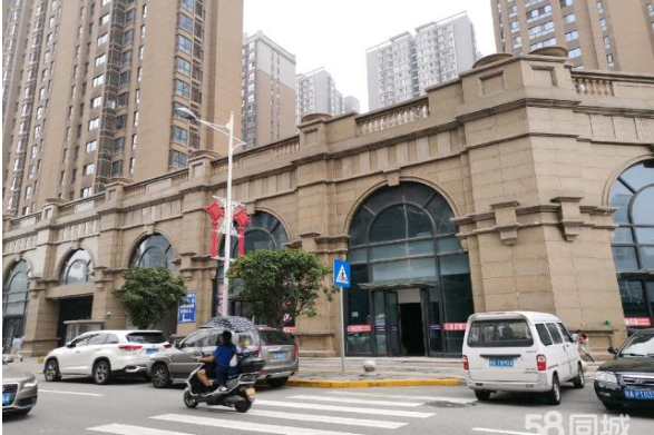 莲湖区大唐西市三期家郡临街底商500平分割出租