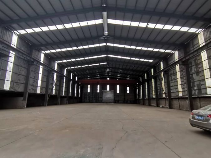 鄠邑区钢构厂房带行车800平出租 工业用地