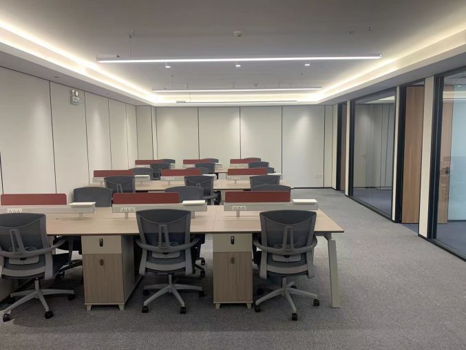 雁塔区佳和中心独层精装写字间出租 可分割带办公家具